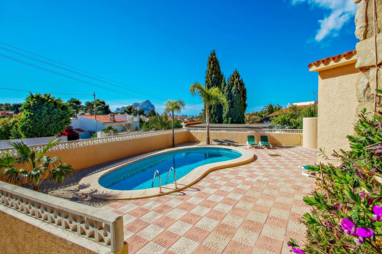 Cometa-86 - Villa With Private Pool Close To The Beach In Calpe Empedrola Luaran gambar